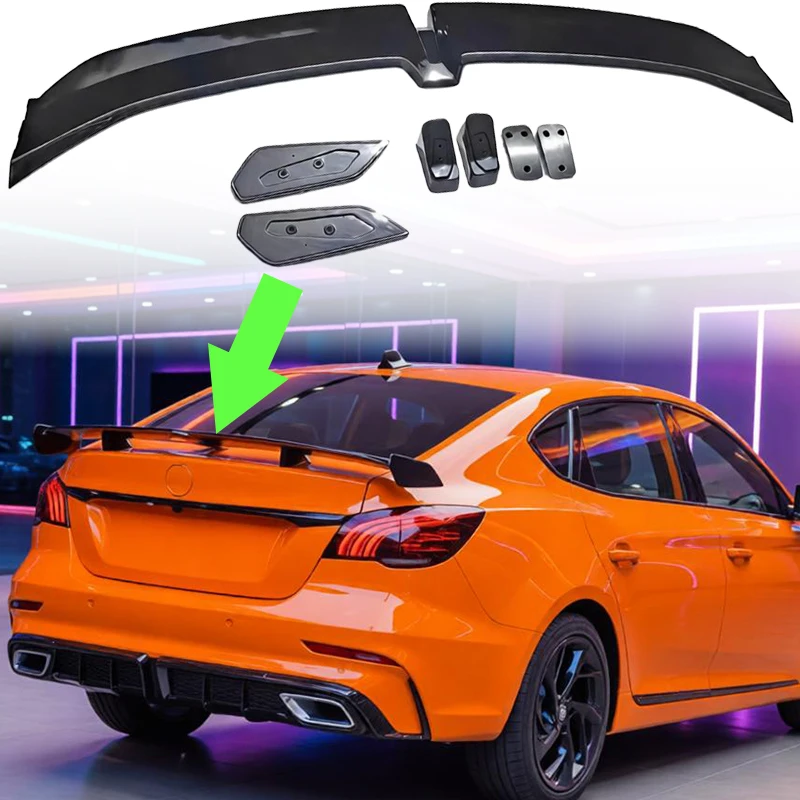 For MG GT Liftback MG6 MG5 2020-2026 Sedan Trunk Auto Accessories Sport Rear Wing Spoiler Fastback Exterior Styling Parts Trendy