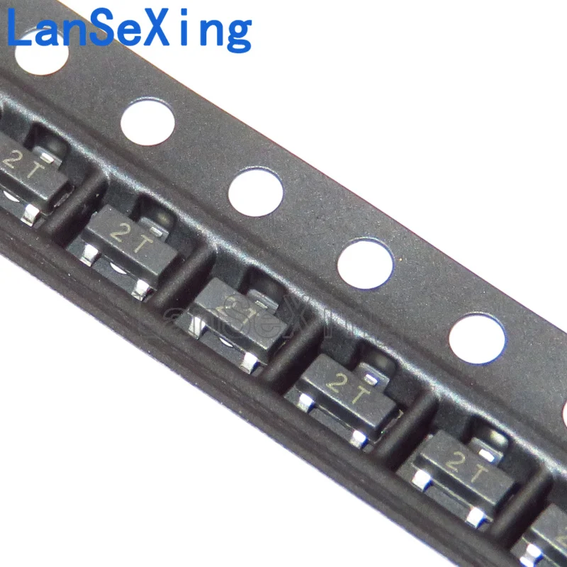 Transistor impresso canal PNP, MMBT4403 SMT, 2N4403 SMT, 2T SOT-23