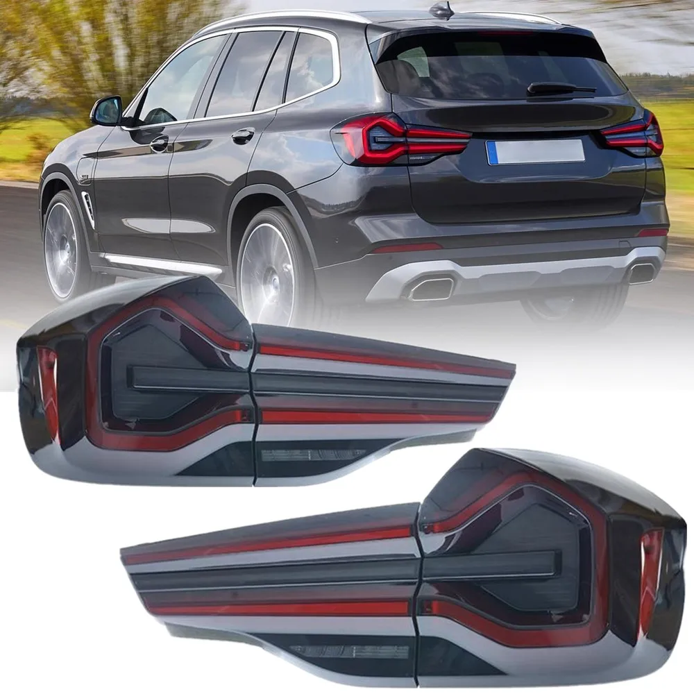 Светодиодные задние фонари для BMW X3 G01 G08 2018 2019 2020 2021 2022 Аксессуары для обновления автомобиля Новый стиль Задние светодиодные фонари Plug And Play