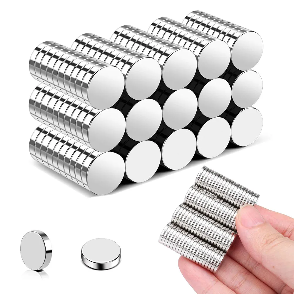 Magnet D12mm X 2mm - Disc Magnet Precision Craftsmanship for Work, Home, and Tool Room