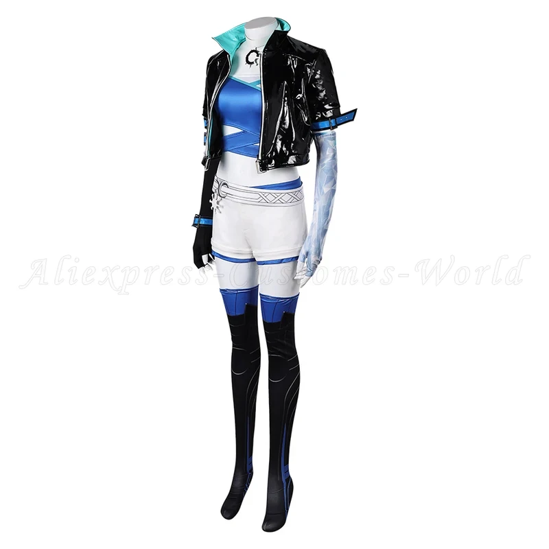 

3'x,4'f\6/5;e,8\v,5/Rivals Fantasia Luna snow Cosplay Costume Disguise Coat Pants Wig Strapless For Girls Women Adult f;5,b'7\k.