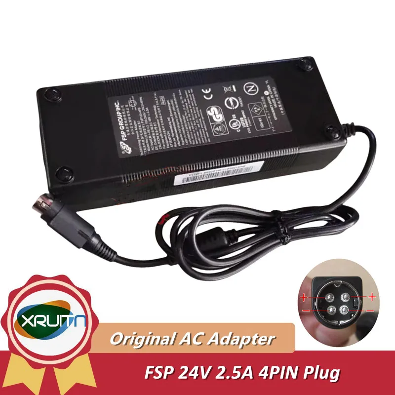 

Genuine FSP Switching Power Adapter FSP120-AFB 48V 2.5A 120W 4PIN (Din) Power Supply Charger