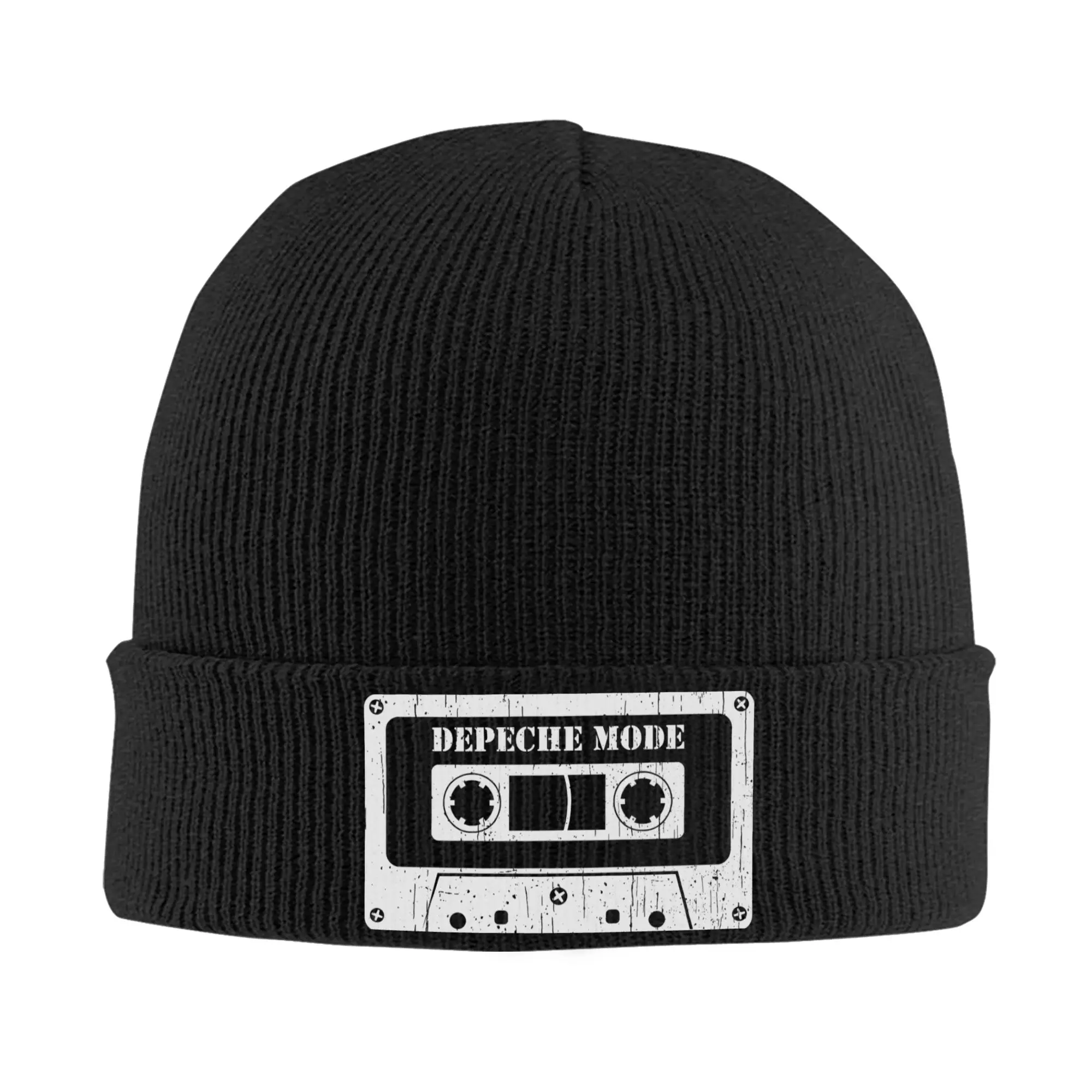 Electronic Rock Depeche Cool Mode Beanie Cap Unisex Winter Warm Bonnet Femme Knitting Hat Fashion Outdoor  Skullies Beanies Hats
