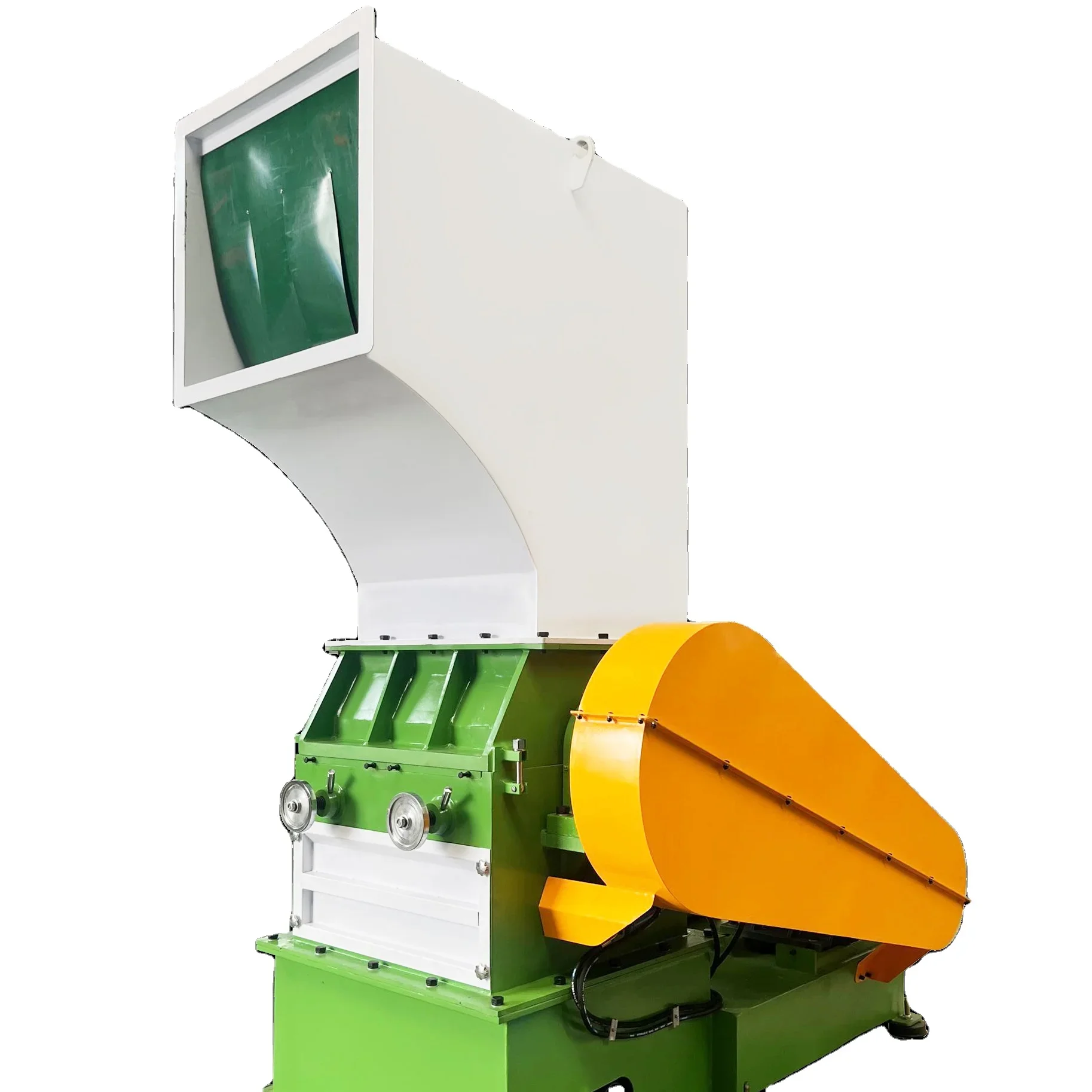 DutyCE Waste Harder Plastic 10~75HP Silent Plastic Crushing Machine With Recycling System