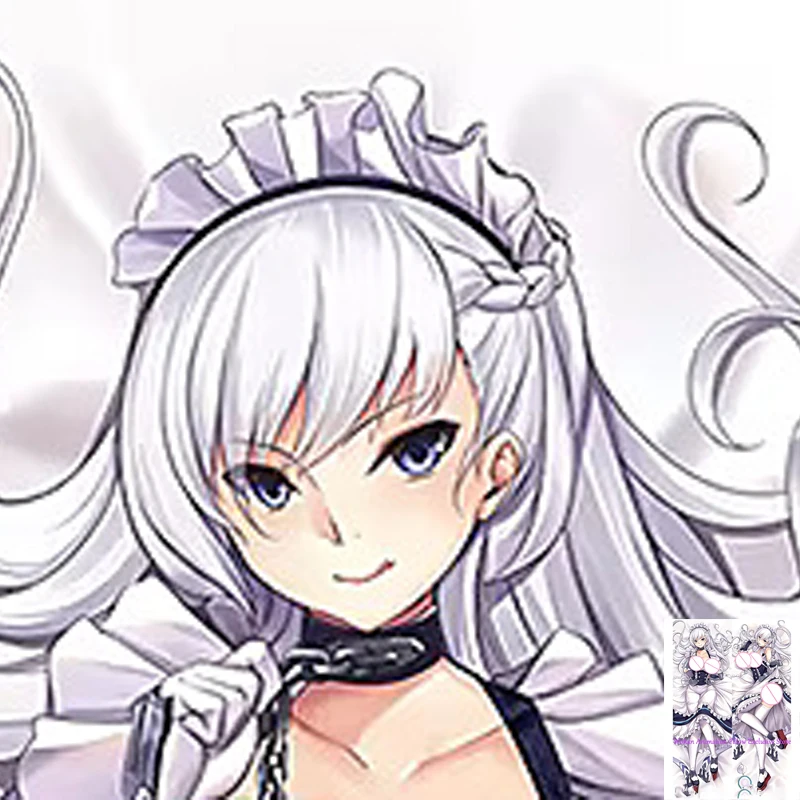 

Dakimakura Anime Pillow Cover Indomitable Double Sided Print 2-Side Print Pillowcase Body Decoration