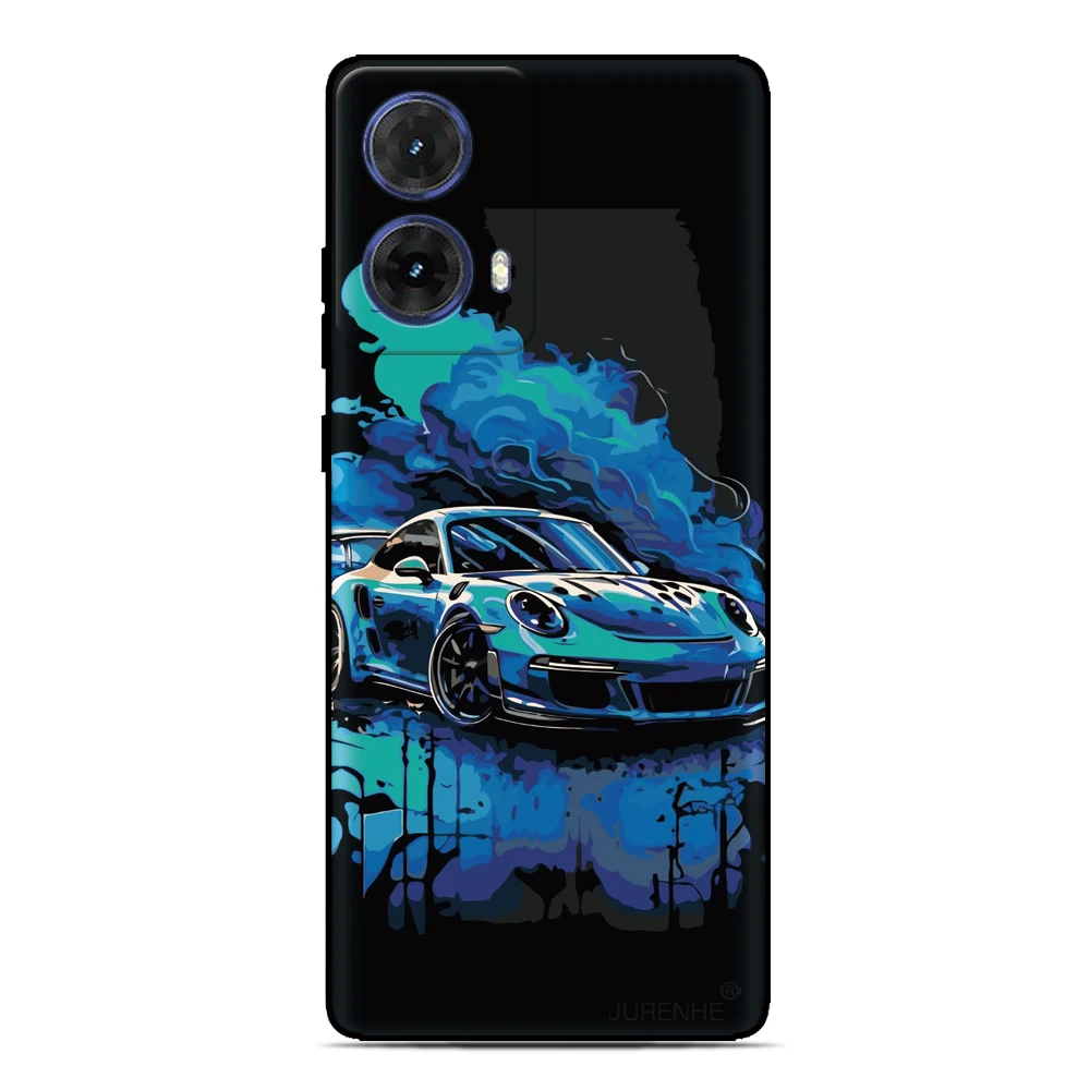 Автомобильный чехол-наклейка для Nokia X10 X20 X30 X6 8 5,3 8,3 2,4 6,2 7,2 5,4 C3 C100 C200 для BQ Aquaris X X2 Pro, задний чехол для телефона