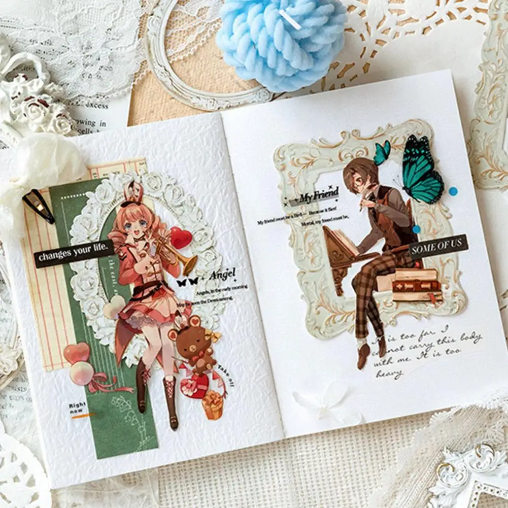 

Винтажный стиль, ремесленная наклейка, тисненая наклейка, ретро-стиль, полый дизайн, принадлежности для скрапбукинга, рамки, набор для рукоделия с кружевом