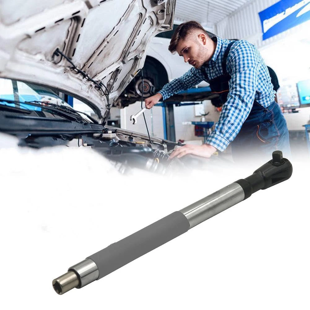 

1/2 Offset Extension Wrench Impact with 1/2 Electric Ratchet Wrench Chain Drive Wrench Extender for Narrow Spaces