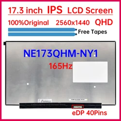 17.3 Inch 165Hz Laptop LCD Screen NE173QHM NY1 NE173QHM-NY1 NE173QHM-NY3 Display Matrix Panel Replacement 2560x1440 eDP 40 Pins
