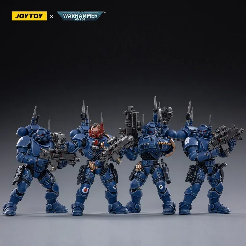 JOYTOY Warhammer 40K 1/18 Ultramarines Infiltratory i kadziory Figurki akcji Model Kolekcja zabawek Dekoracje Prezenty