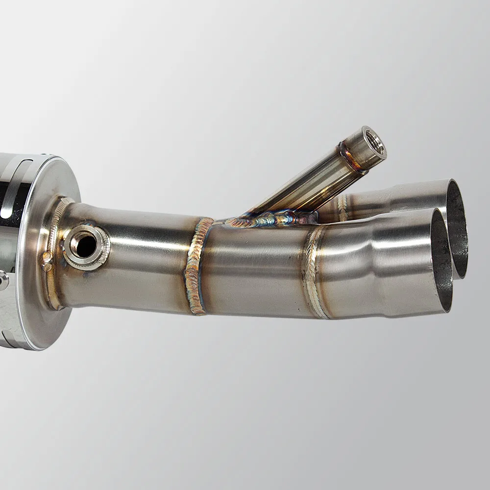 RS457 Exhaust Front Link Pipe For Aprilia RS457 2024-2025 51MM Motorcycle Escape Header Tube Motobike Accessories