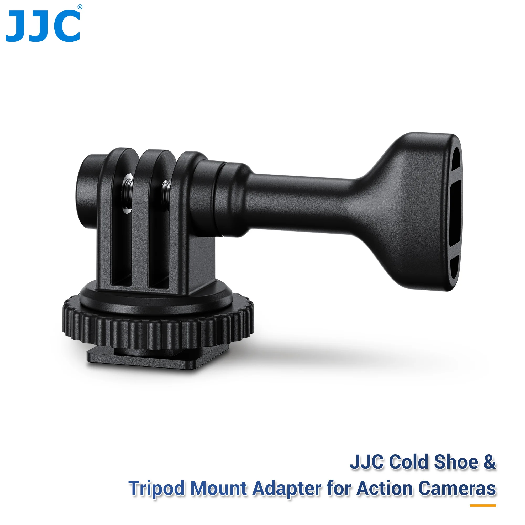 

JJC Tripod Mount Adapter 1/4" Screw for Gopro Hero 12/11/10/9/8/7/6 DJI Insta360 Action Camera for Tripod Selfie Stick