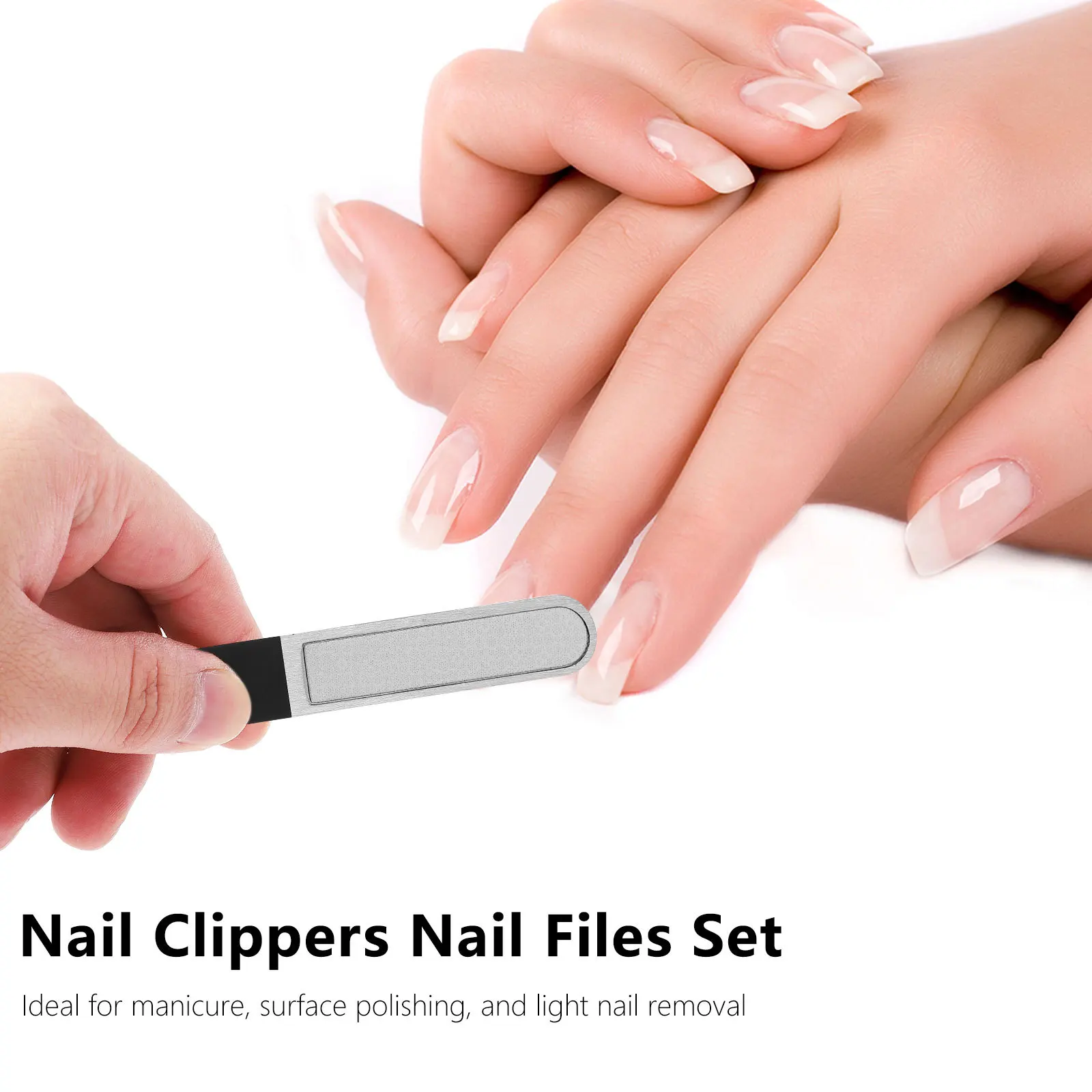 

1Set Nail Clippers Set Stainless Steel Nail Cutter Trimmer Pedicure Tool Ergonomic Non-Slip Design Durable Pedicure Trimmer