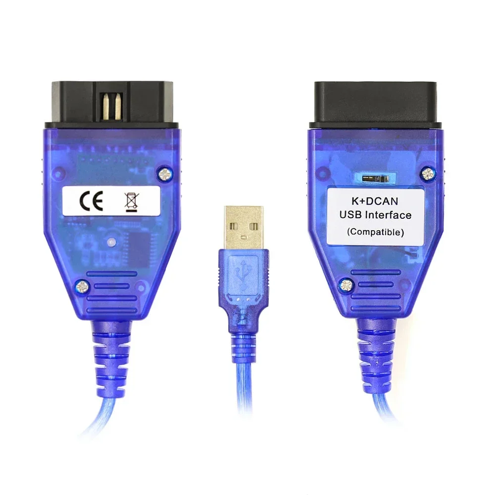 for Voor Bmw K + Dcan Auto Diagnostisch Hulpmiddel Ftdi Ft232rl Met Schakelaar K Dcan  Kan  2 IN-PA Scannerkabel E93  Ch340 Chip