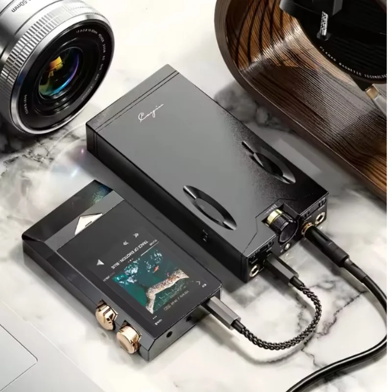 Cayin C9 Amplificatore per cuffie portatile a tubo bilanciato Classe A e supporto selezione AB Modulo batteria rimovibile BAL da 3,5 mm SE 4,4 mm