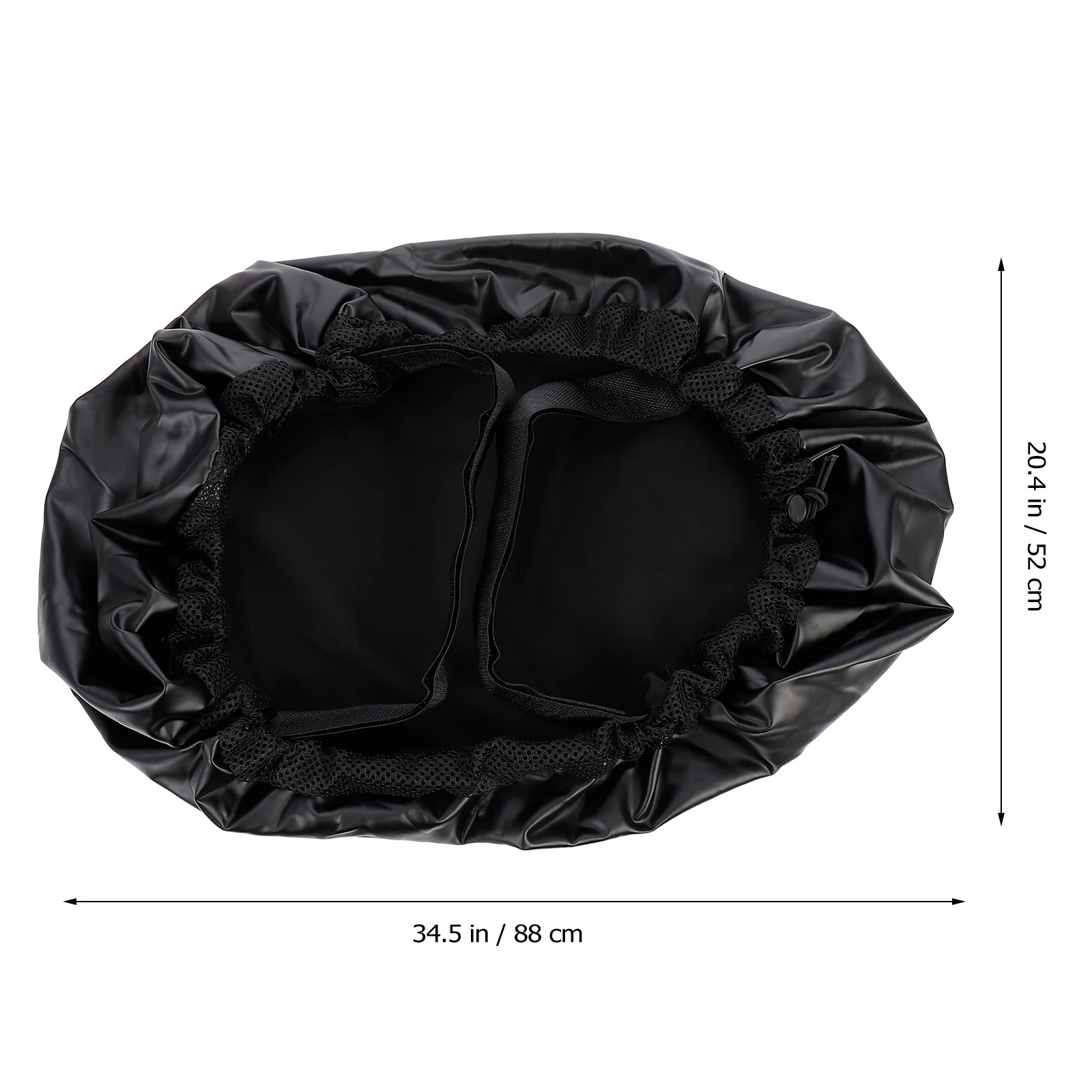 

Elastic Motorcycle Seat Cover Waterproof Silk Polyester Durable Comfortable Long Life Simple Use Time Saving Flexible Stretchy