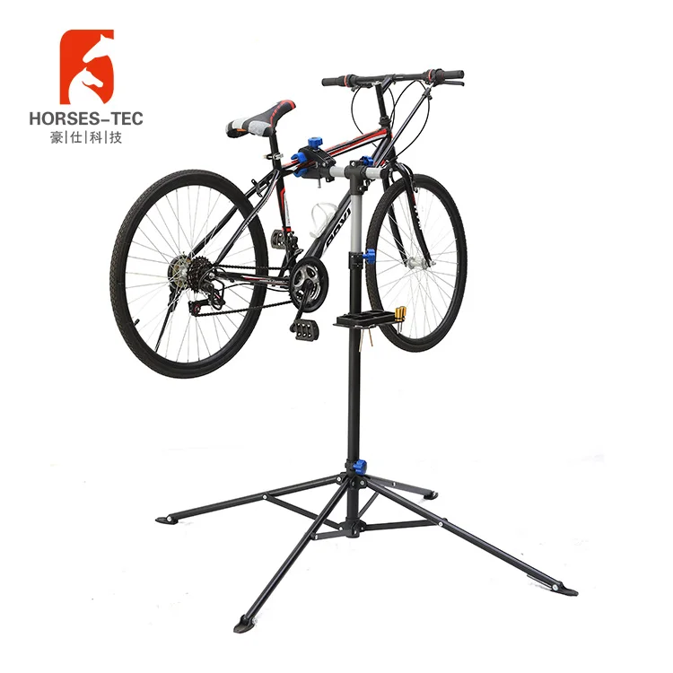 

Foldable mountain bike storage racks bicycle repair workshop stand