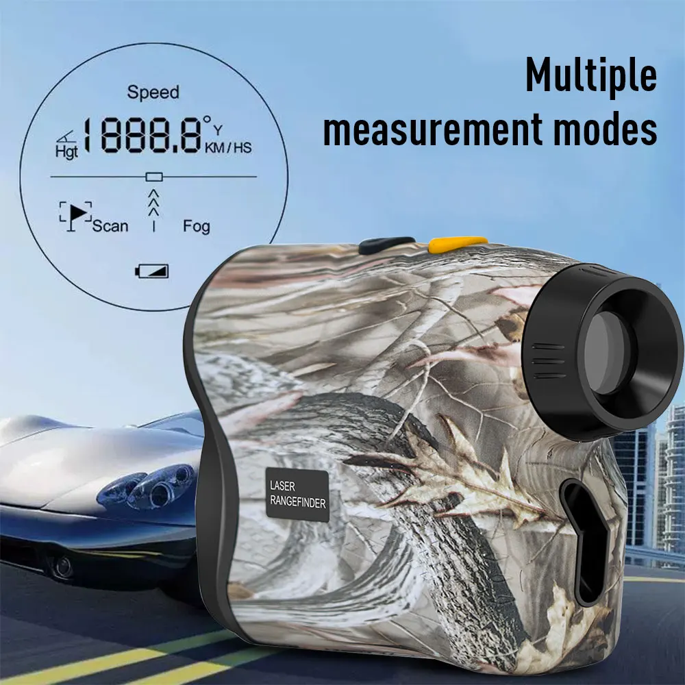 Telemetro Laser mimetico telescopio Laser telemetro da Golf per Sport all\'aria aperta per la caccia 500M