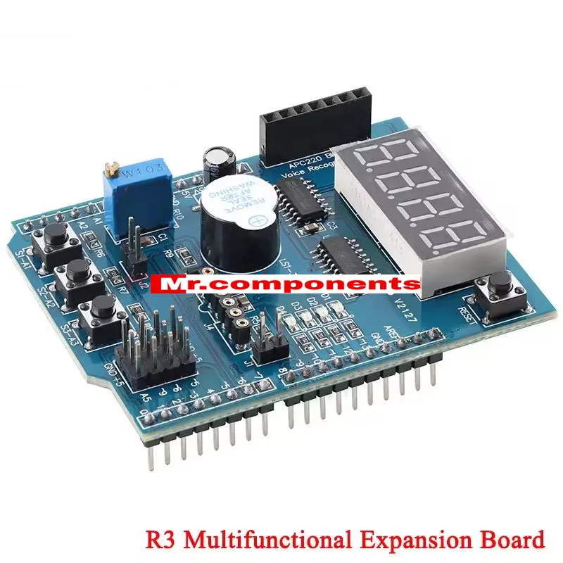 1Pc-2Pcs Multifunctional Expansion Board Kit Based Learning R3 Mega 2560 Mega2560 Multi-functional Shield Module for Arduino