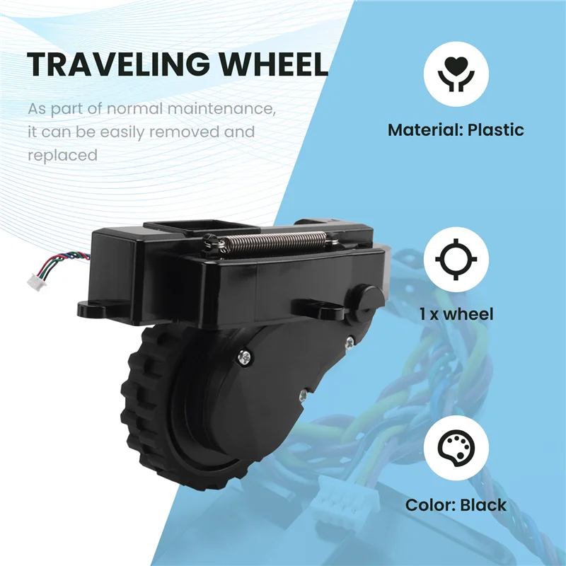 

GOOD-Replacement Traveling Wheels Motor For Proscenic M6 M6 LDS R2 3Irobotix CRL-200A Robotic Vacuum Cleaner Parts