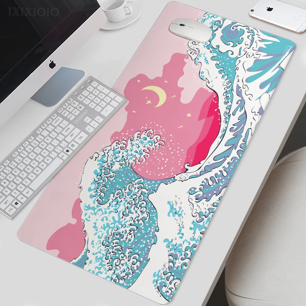 Mouse Pad Gaming Great Wave XL New Computer HD Home Mousepad XXL Desk Mats Natural Rubber Soft Office PC Mouse Mats