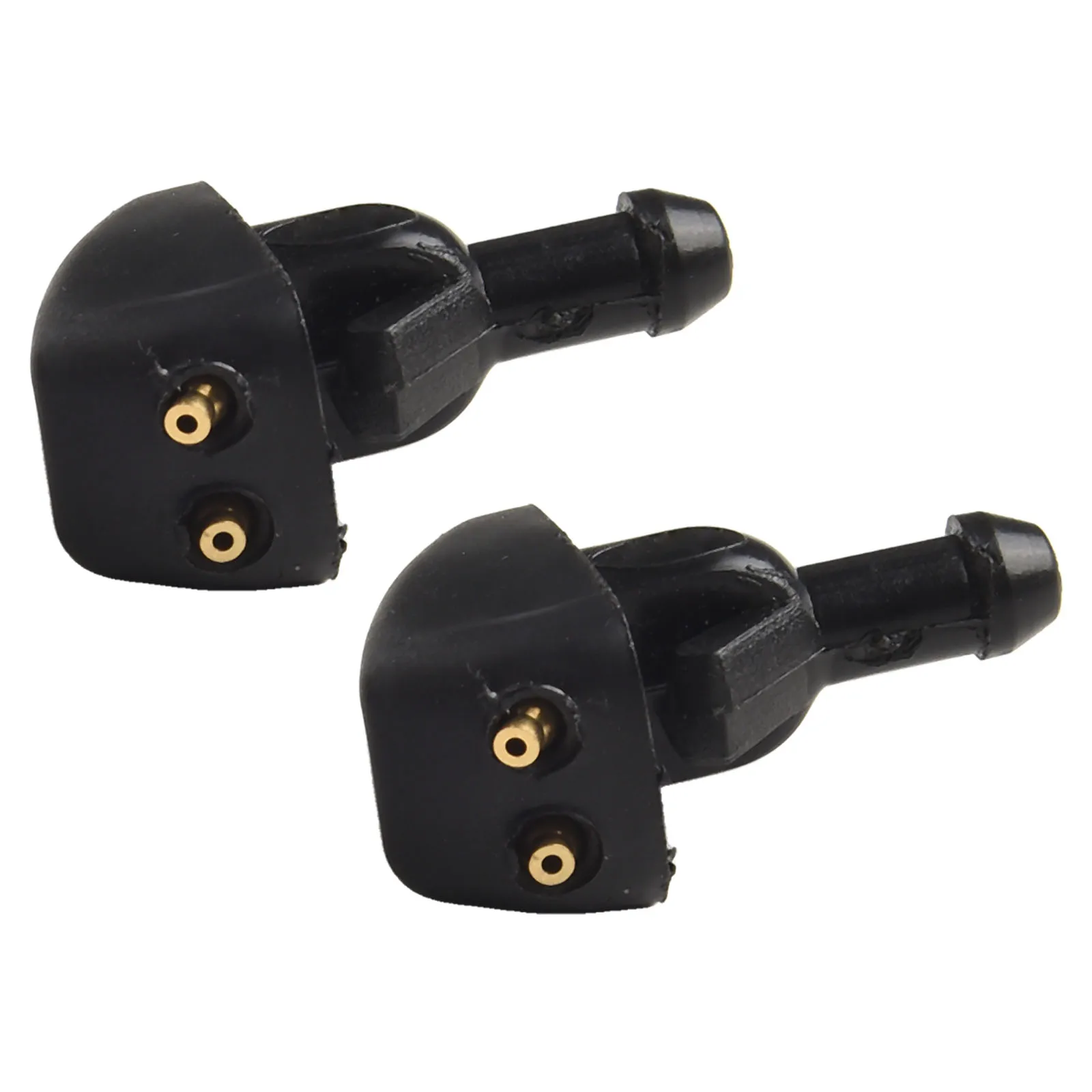 

2Pcs Nozzle Nozzle Front Left Pair Plastic Car Exterior Car Parts Exterior High Quality Windshield Washer Parts