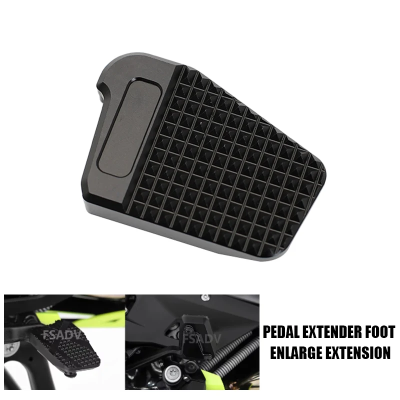 

NEW Aluminum Rear Brake Lever Pedal Extender Foot Enlarge Extension For BMW R1300GS GS1300 R 1300 GS ADV Adventure 2023 2024