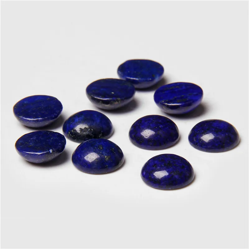 10 Teile/los 4 6 8 10 12 14mm Stein Cabochons Naturstein Tigerauge Cabochon Perlen Runde Glatte Edelsteine Cabochon für Schmuck Machen – Detail 25