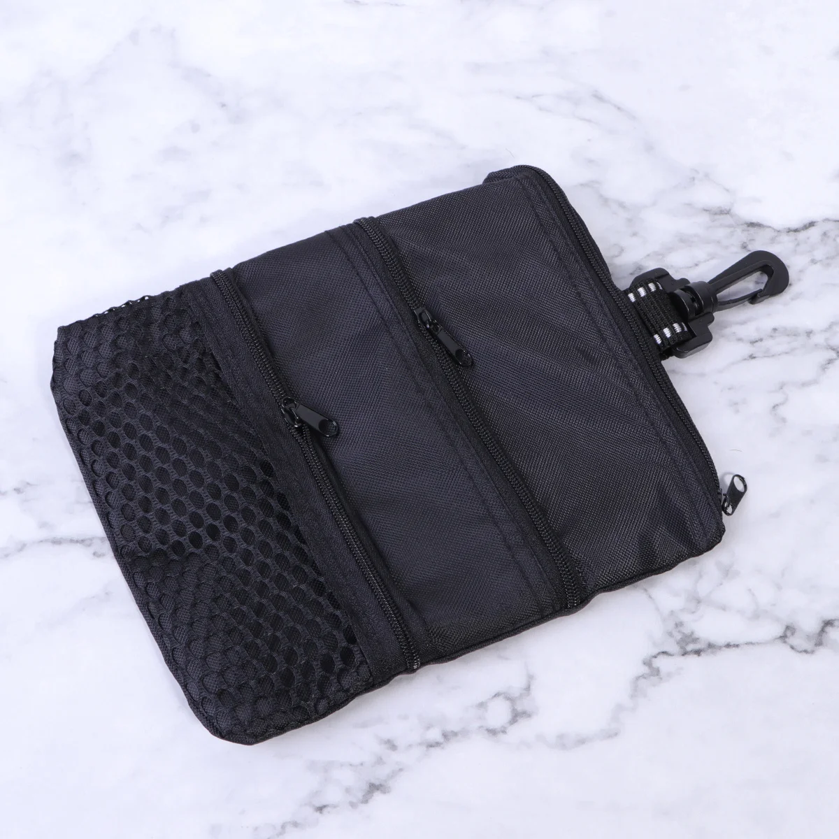 Bolsa para tee de Golf multifuncional, bolsa de almacenamiento ligera y duradera para pelotas y accesorios, accesorios para bolsa de tee negra, 1 Uds.