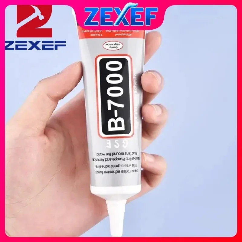 Home  B-7000 15/25/50/110ML Transparent Acrylic Board Adhesive Glue For Glass Phone B7000 Plastic DIY With Precision Screen Abs