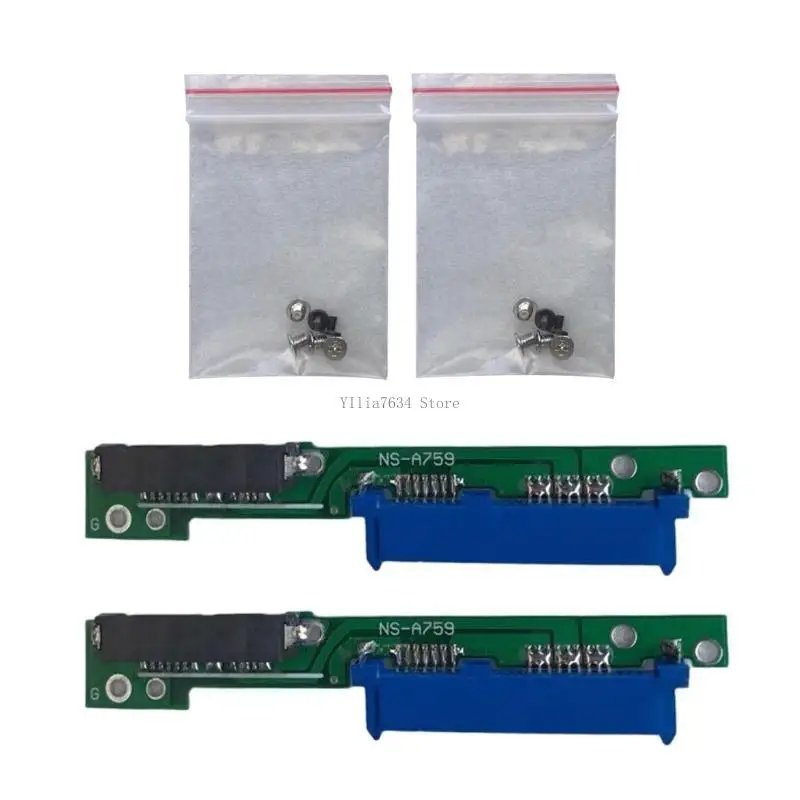MicroSATA 7+6 to SATAs 7+15 Adapter SerialATA Converters Cable Circuit Board