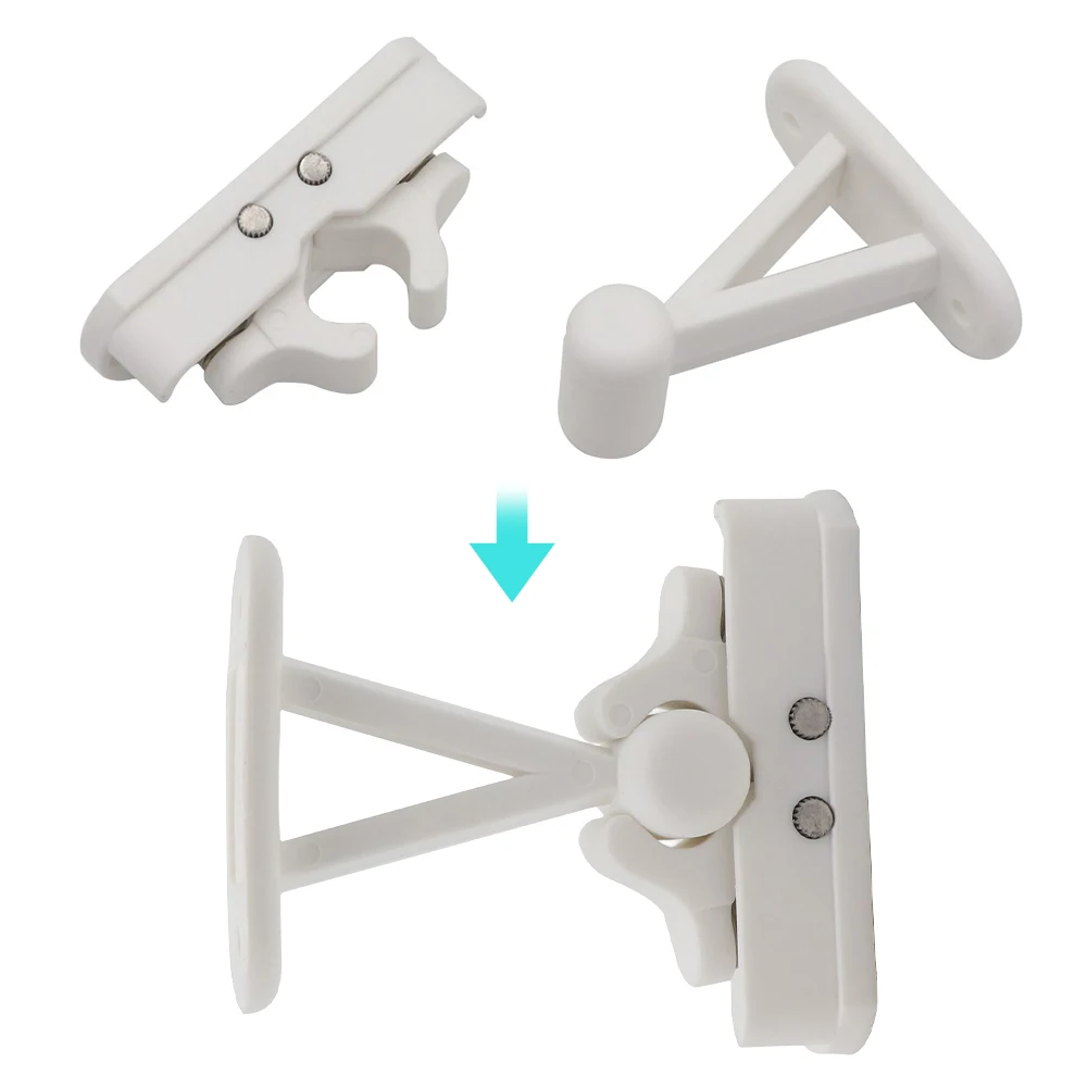 

Stay Clip Spacer Holder Stopper Door Locker Retainer Catch Door Stop Retaining Catch Holder Set for Camper RV Motorhome Caravan