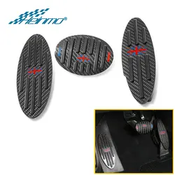 For Mini Cooper F54 F55 F56 F57 F60 R55 R56 R60 R61 Automatic Gear Car Brake Accelerator Rest Pedal Cover Sticker Accessories