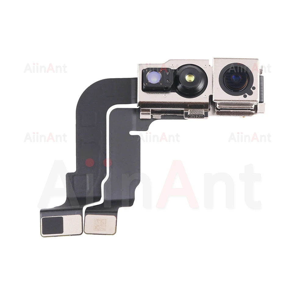 AiinAnt Front Small Proximity Light Sensor Front Camera Flex Cable For iPhone 12 13 14 15 Pro Max Plus mini No Face ID