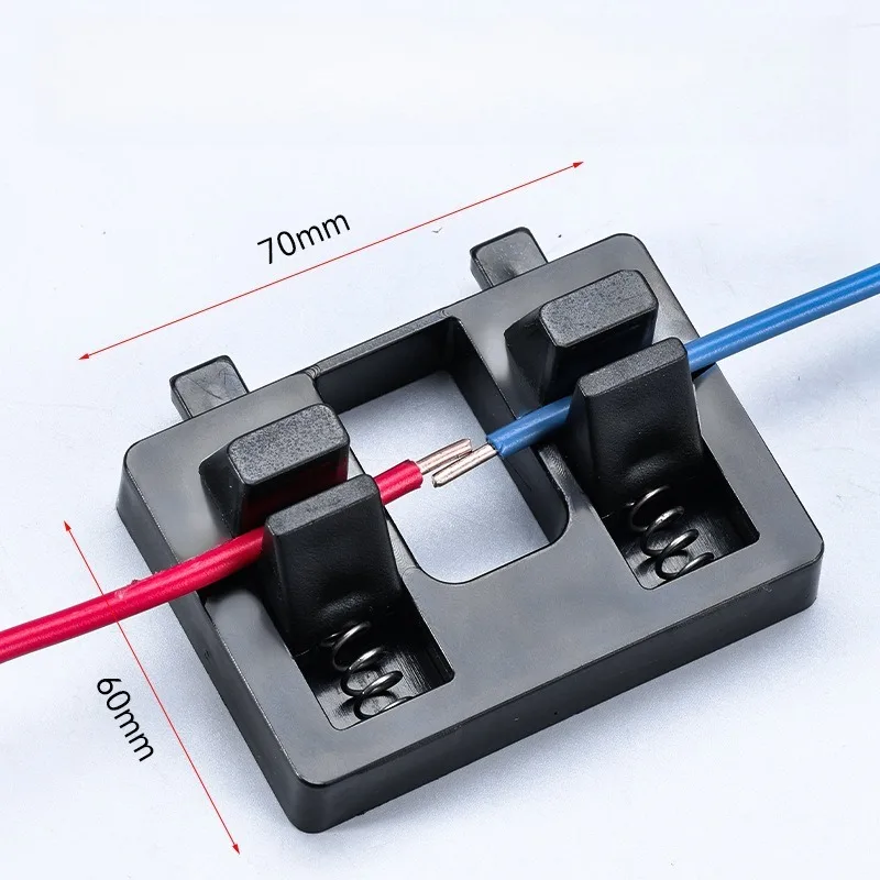 Dual Spring Soldering Wire Fixing Clamp Adjustable PCB Welding Bracket Motherboard Soldering Locator Auxiliary Soldering Tool