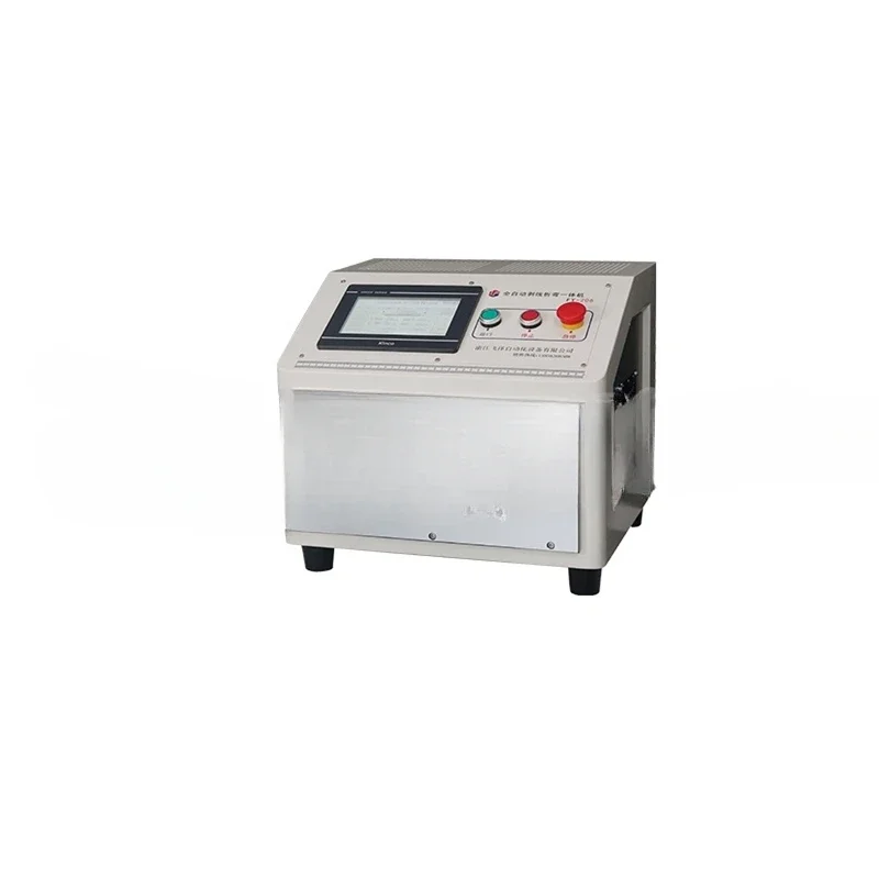 For LY 206 Touch Screen Hybrid Stepping Motor 2 Wheels Pneumatic Fully Automatic Wire Stripping Bending Integrated Machine