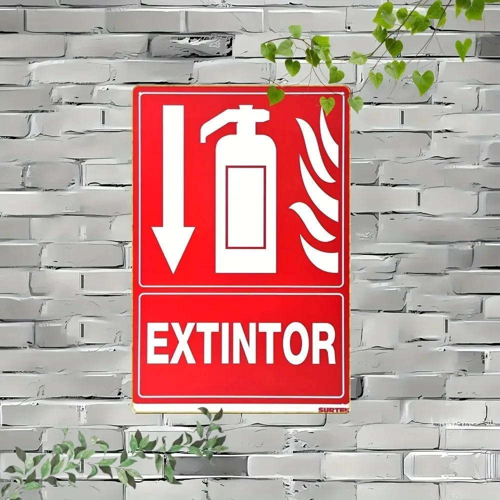 Panneau de signalisation moderne, 20x30 cm, en aluminium, pour mur, imperméable, durable, avec flèche indiquant la direction, idéal pour la maison, le garage ou le bureau.