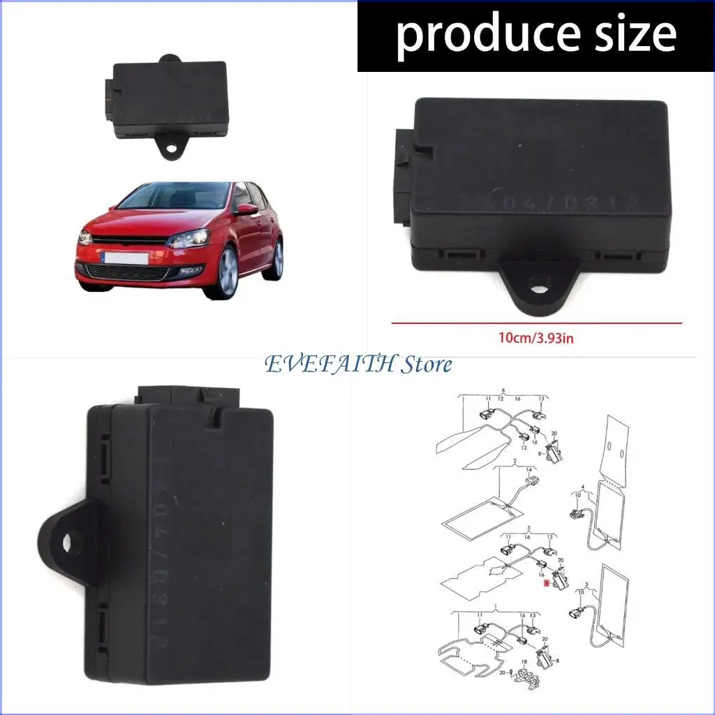 

124B High Performances Heater Module Quality Heating Control Unit 6Q0959772 Replacement Engineered for Vehicle