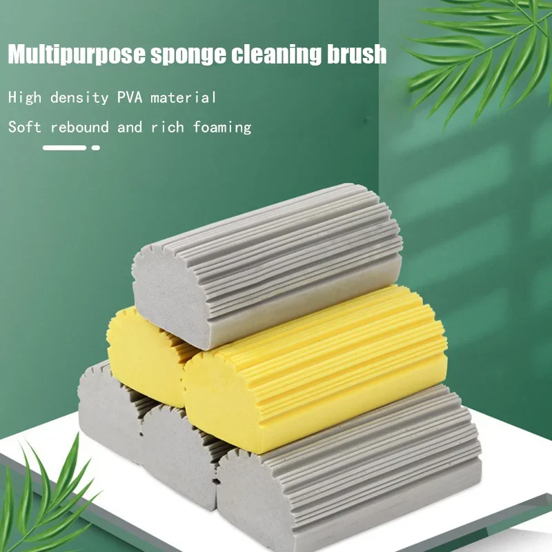 Multi-functional Water-absorbing And Decontamination Cleaning Sponge High-density Dishwashing Sponge Block Magic Wipe Kitchen Cl