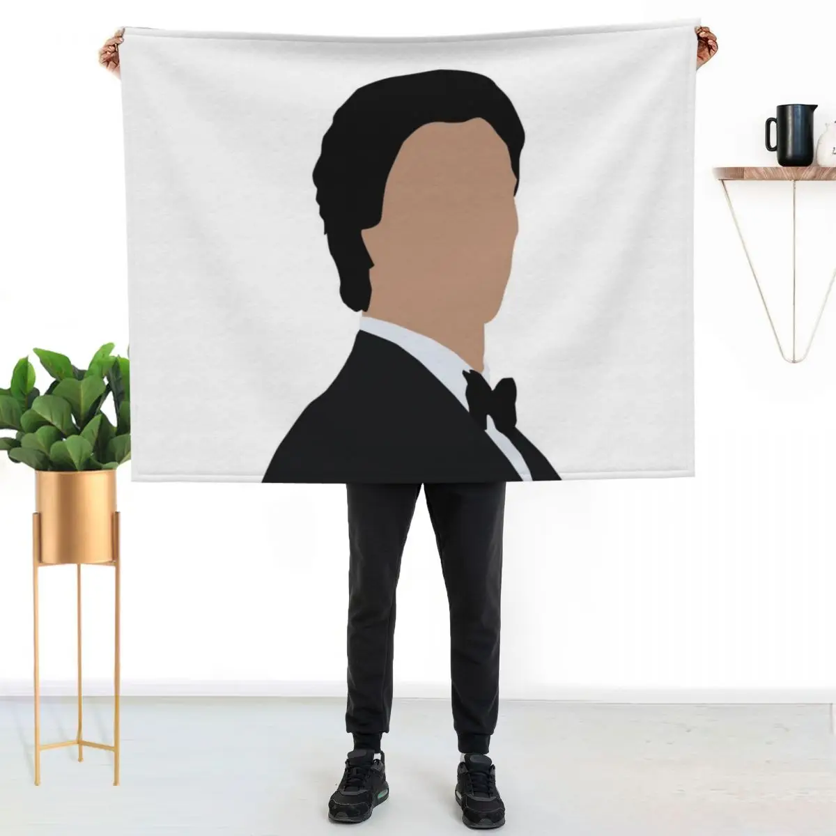 damon salvatore Throw Blanket Thin Hair Stuffeds Plaid on the sofa Cute Kid'S Blankets