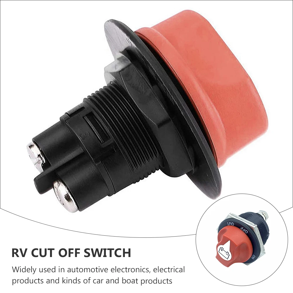 

Isolator Switch Disconnect Power for Car RV Boat Strong Material Waterproof Durability Vehicle Equipment Electrical
