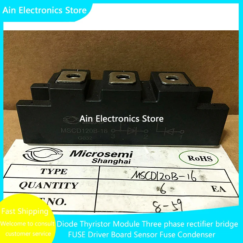 MSCD100-16 MSCD200-16 MSCD100B-16 MSCD75B-16 MSCD200B-16 MSCD120B-16 MSCD120-16 NEW AND ORIGINAL IGBT MODULE IN STOCK