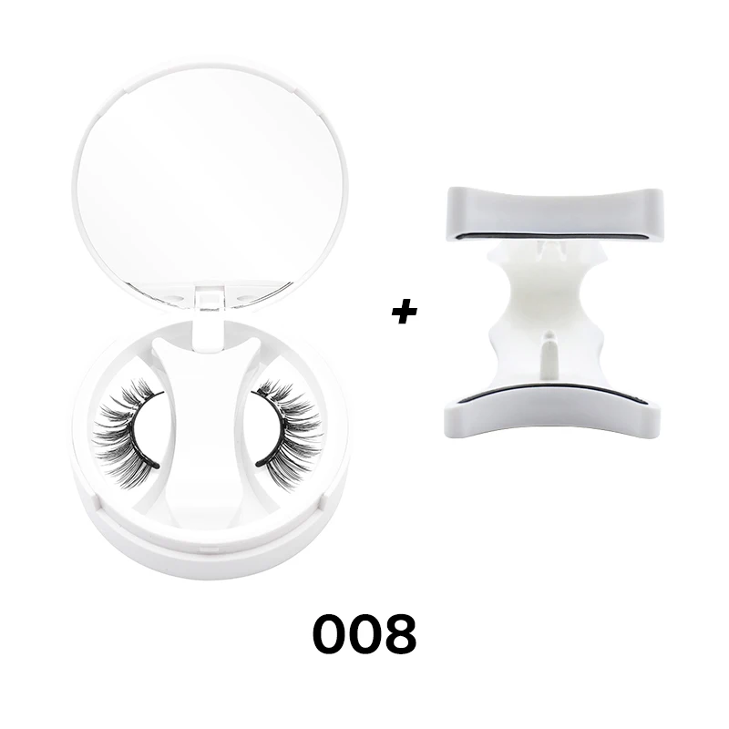 Künstliche Nerzwimpern 3D Magnetische Natürliche Falsche Wimpern Großhandels-Set Wiederverwendbare Magnetwimpern mit Pinzette – Detail 6