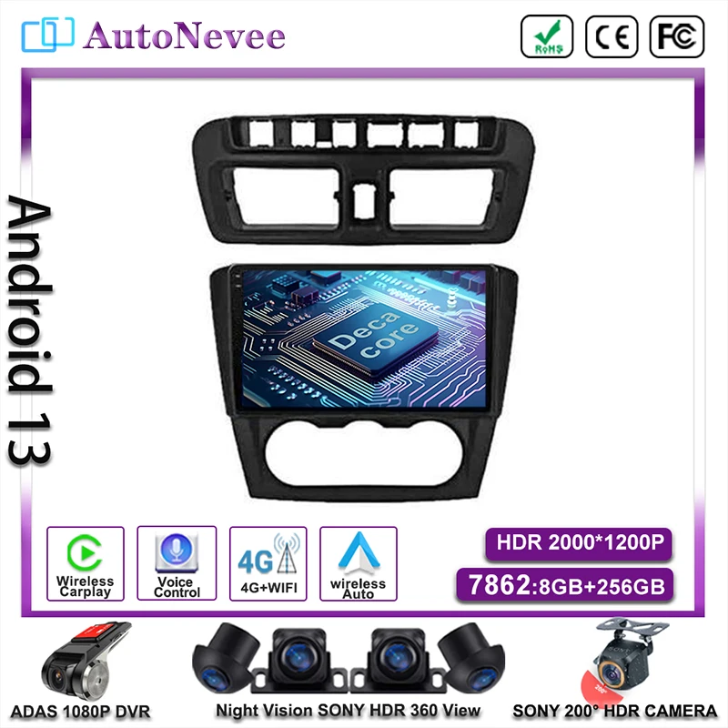 

Android 14 Car For Changan Ruixing M80 M60 2018+ Radio Multimedia Video Stereo Screen TV Players Navigation GPS NO 2DIN DVD