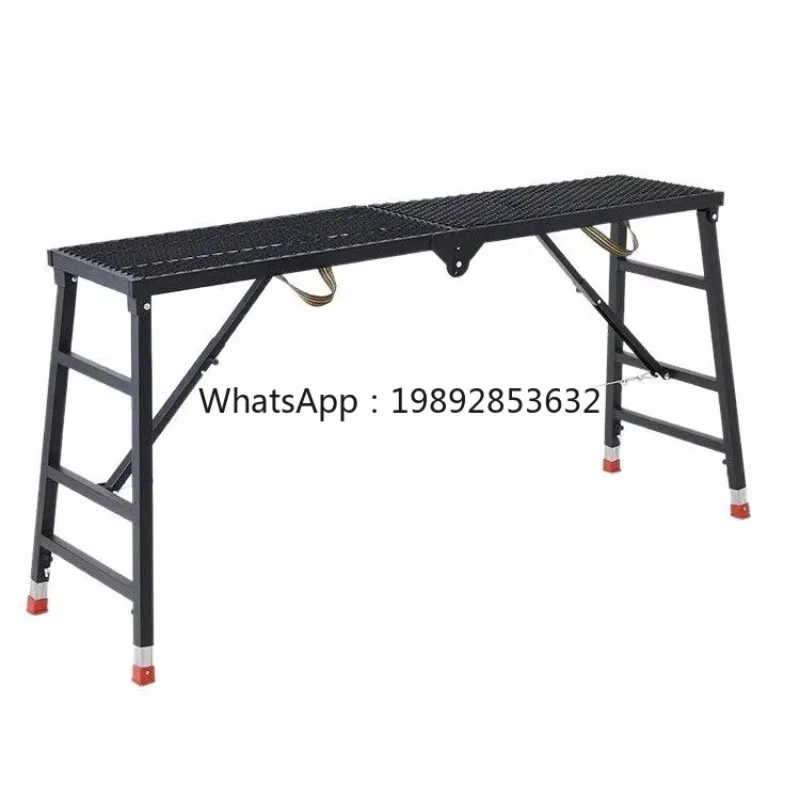 LYY Multifunctional Scaffolding Renovation Stool Construction Folding Ladder Lifting Portable Table