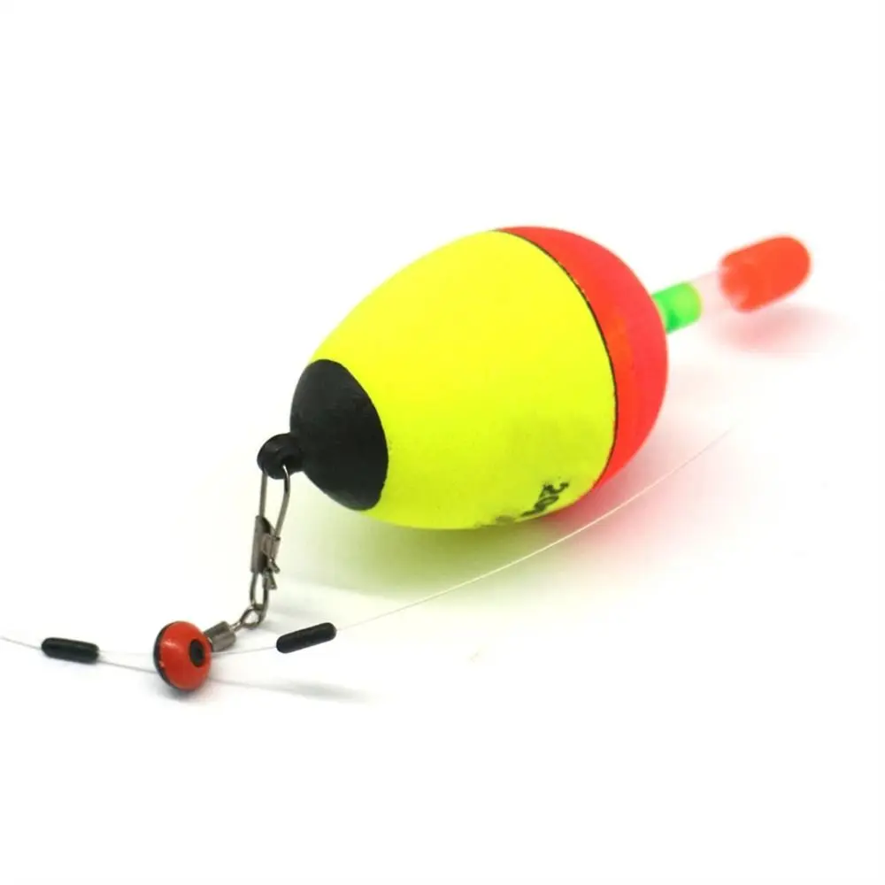 2Pcs EVA Luminous Fishing Night Float Light Stick Foam Float Fish Bait Plastic Bobber Fishing Tackle