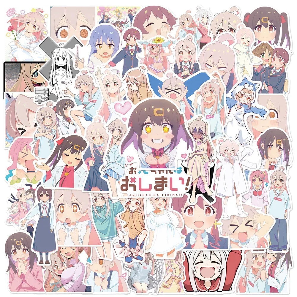 10/30/50pcs Cute Anime Onimai I\'m Now Your Sister Stickers Oyama Mahiro Cartoon Graffiti Decals Laptop Phone Luggage Sticker Toy