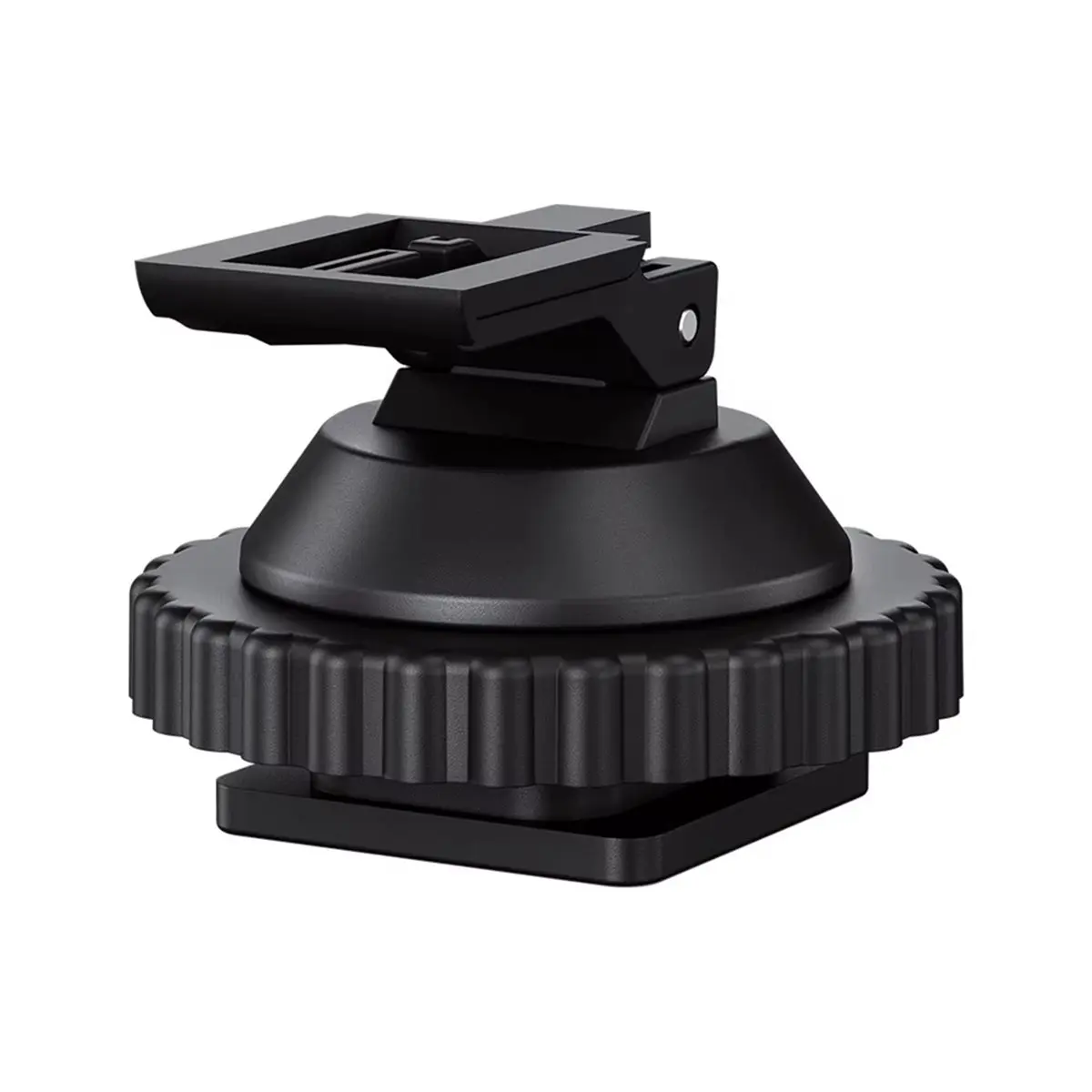 

Foldable Cold Shoe Adapter for Mic Mini with 1/4-20 Angle Adjustable Adapter for DSLR Camera Video Recording