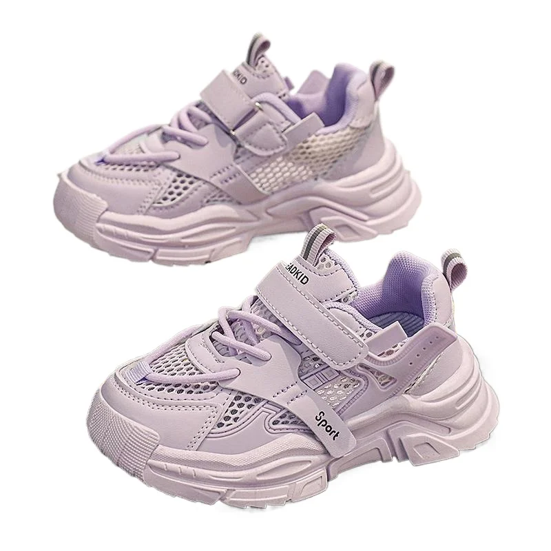 

2024 New Summer Fashion Sports Shoes for Boys and Girls, Comfortable and Versatile Non-slip and Wear-resistant Casual Shoes