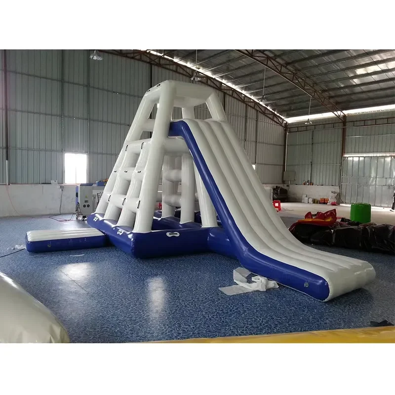 Giant Inflatable Water Slide Floating Pool Toy for Adults Kids Summer Outdoor Backyard Swimming Park Play Equipment Fun Game